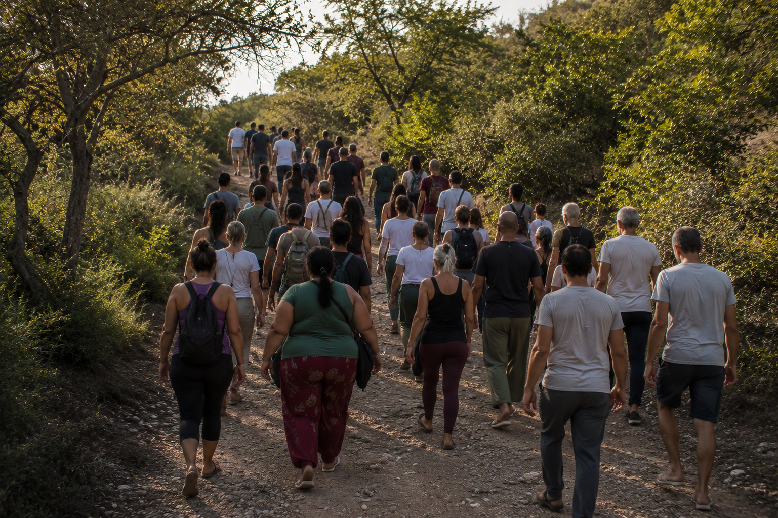 Entorno natural y espacios al aire libre para tu retiro de eutonía